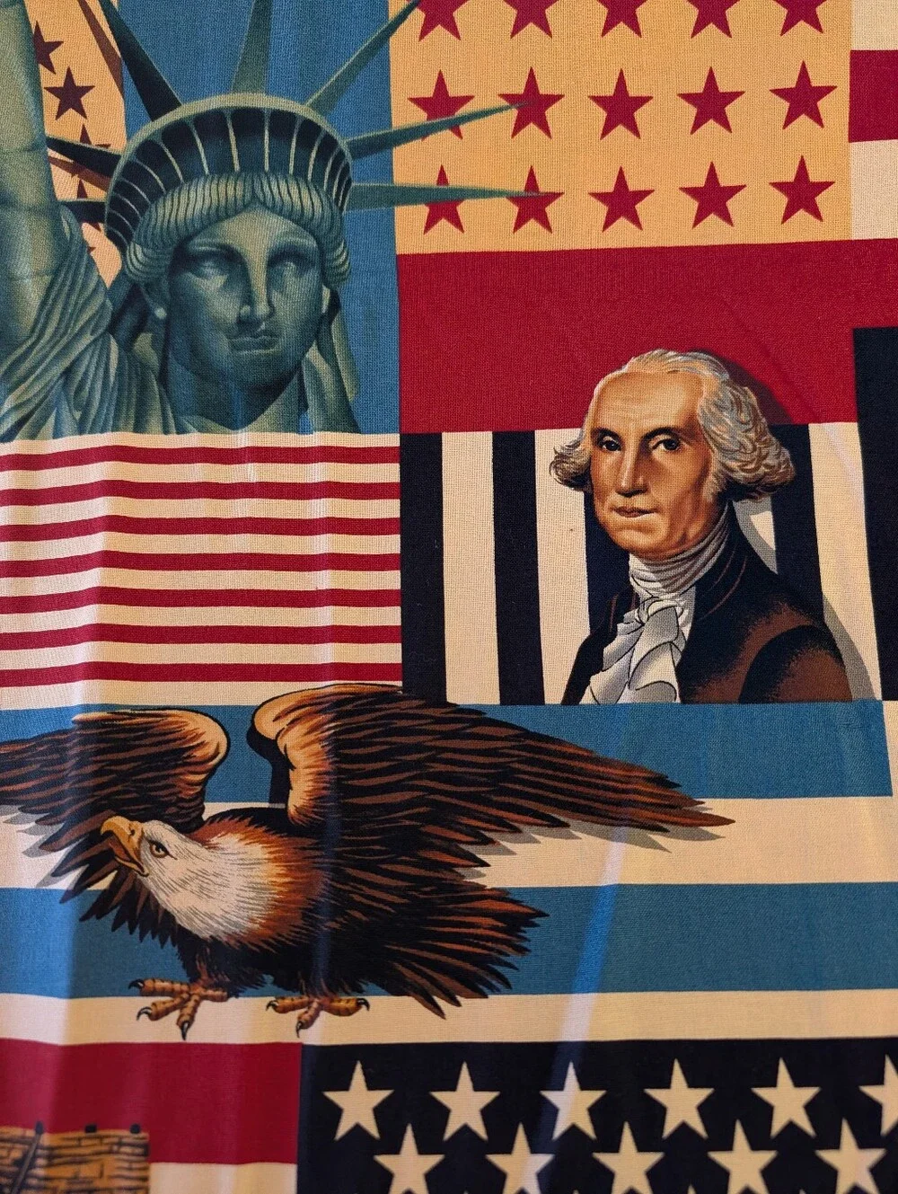 Alexander Henry DeLeon Patriotic Independence Day Americana Patchwork Fabric 2-Y - Picture 7 of 8